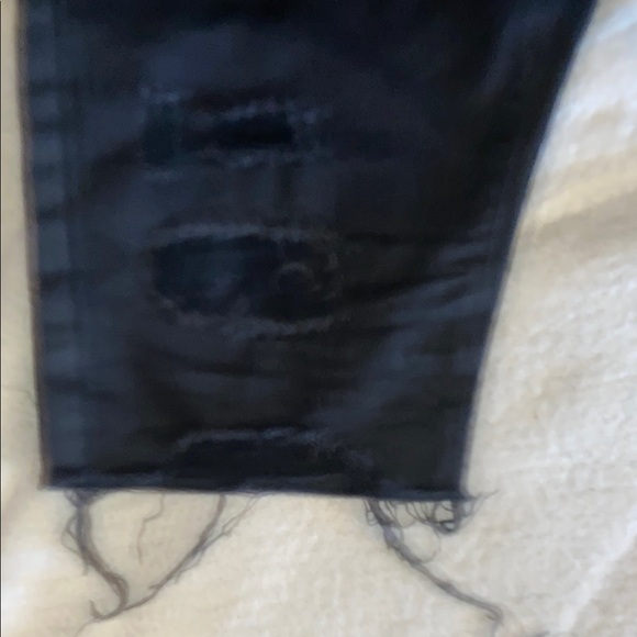 Black Denim Shorts - Picture 5 of 7